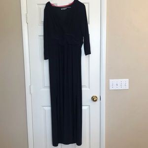 Eliza J Navy Blue Gown Size 14